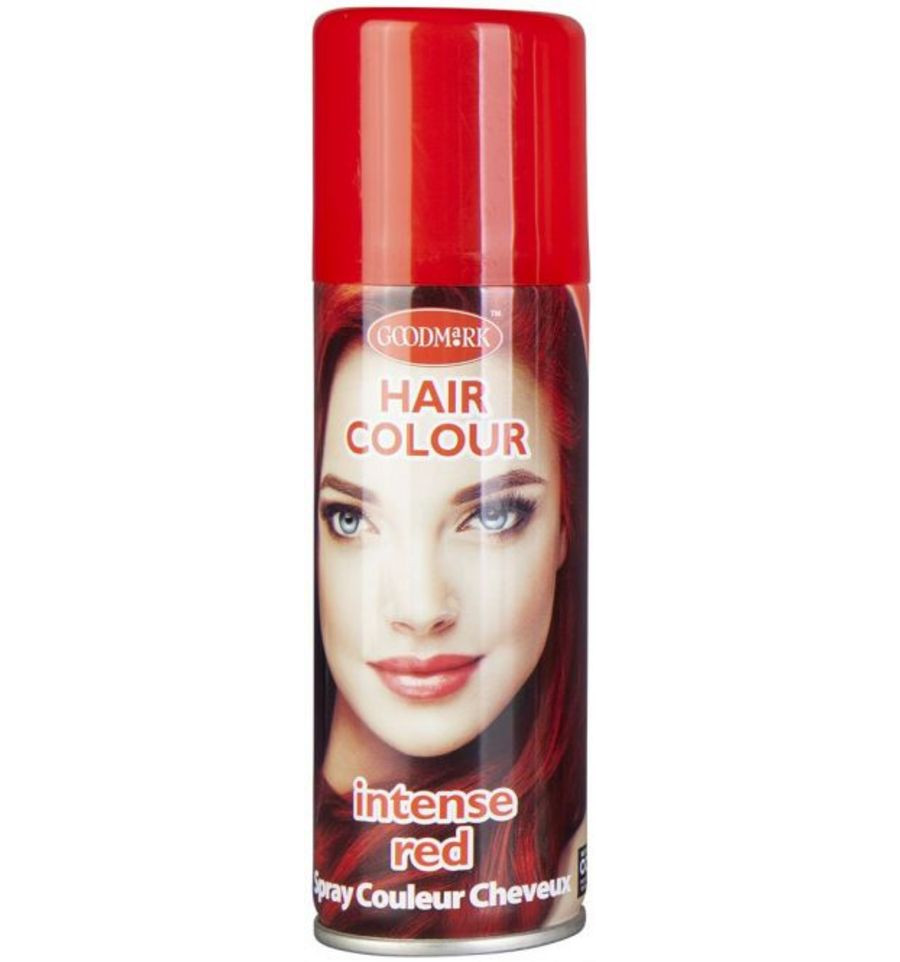 verkoop - attributen - Make-up - Haarspray rood